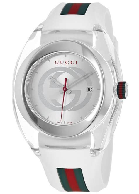 gucci men's watch sync ya137102 kaki|gucci sync 45mm strap.